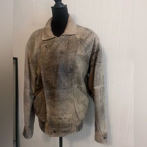 Andrew Marc leather jacket, small